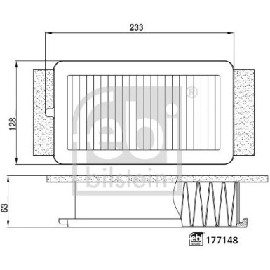 Luftfilter 177148