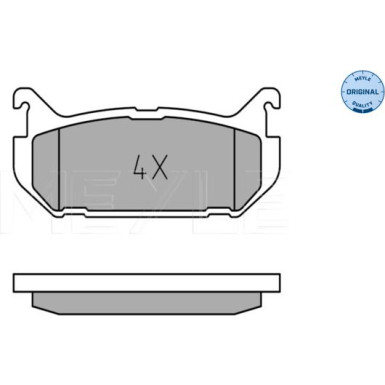 Bremsbelagsatz Mazda T. 626 252176614 Bremsbelagsatz Mazda T. 626 252176614