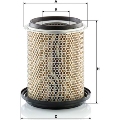 Mann & Hummel Luftfilter LKW RENAULT TRUCKS Midliner 82 C 21 461