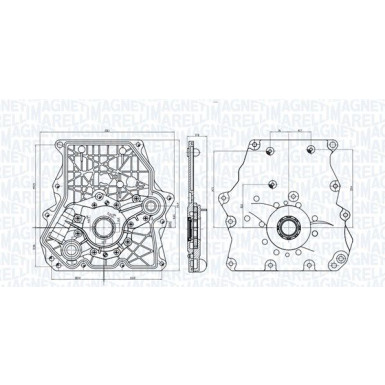MAGNETI MARELLI Ölpumpe 351516000100 MAGNETI MARELLI Ölpumpe 351516000100