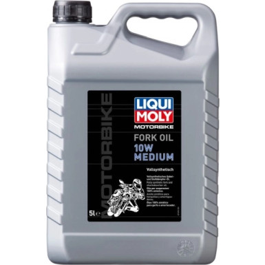Liqui Moly Motorbike Fork Oil 10W medium 5 l 1606 5L Kanister Kunststoff