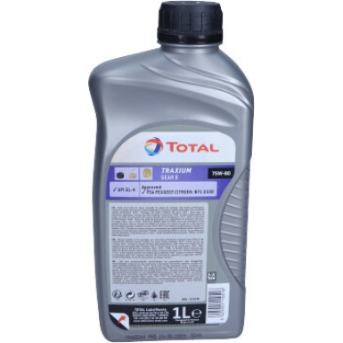 Total Traxium Gear 8 75W-80 1 Liter 2214082 Total Traxium Gear 8 75W-80 1 Liter 2214082