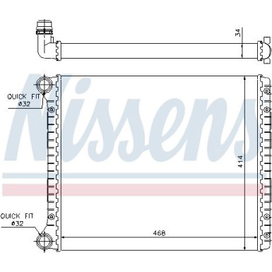 Wasserkühler PKW 60426 Wasserkühler PKW 60426