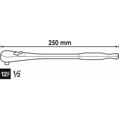 VIGOR Umschaltknarre V4946-S VIGOR Umschaltknarre V4946-S