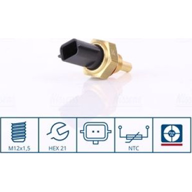 NISSENS Sensor, Kühlmitteltemperatur 207022
