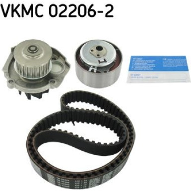 Wasserpumpe + Zahnriemensatz VKMC 02206-2