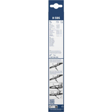 Bosch Wischerblatt H595 3397004595 Bosch Wischerblatt H595 3397004595