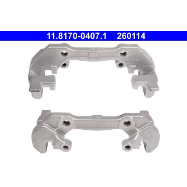Halter, Bremssattel 11.8170-0407.1 Halter, Bremssattel 11.8170-0407.1