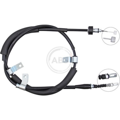 A.B.S. Handbremsseil Seilzug Festellbremse K17318 A.B.S. Handbremsseil Seilzug Festellbremse K17318