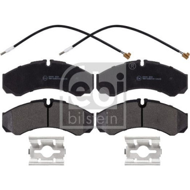 FEBI BILSTEIN Bremsbeläge 116255 FEBI BILSTEIN Bremsbeläge 116255