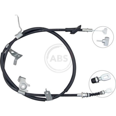 A.B.S. Handbremsseil Seilzug Festellbremse K13417 A.B.S. Handbremsseil Seilzug Festellbremse K13417
