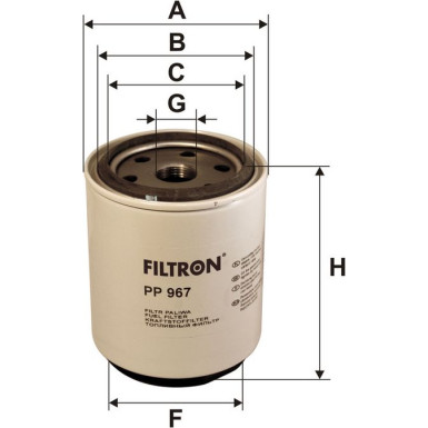FILTRON Kraftstofffilter PP 967