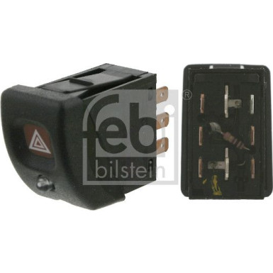 FEBI BILSTEIN Warnblinkschalter 04718 FEBI BILSTEIN Warnblinkschalter 04718