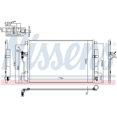 Kondensator PKW Mercedes Sprinter 06 FIRST FIT 940826