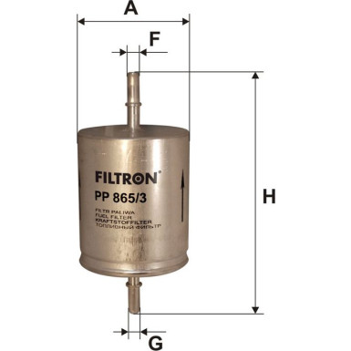 FILTRON Kraftstofffilter PP 865/3