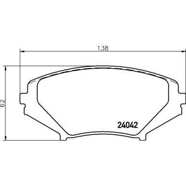 BREMBO Bremsklötze VA MAZDA RX-8 03-12 PRIME LINE P 49 034 BREMBO Bremsklötze VA MAZDA RX-8 03-12 PRIME LINE P 49 034