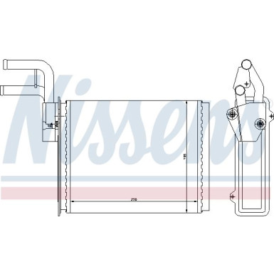 NISSENS Heizkörper 73987