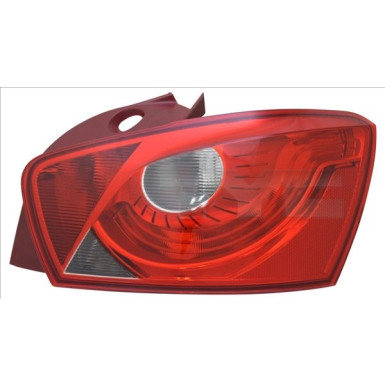 Heckleuchte R O K-PLATTE ROT/WEISS SEAT IBIZA V 5-T 3,08-2,12 5664,659,1