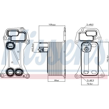 Ölkühler PKW 90901 Ölkühler PKW 90901