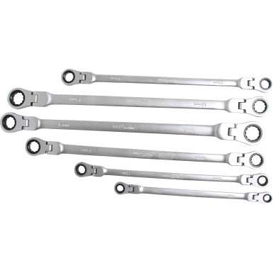 BGS Doppel-Ratschen-Gelenkschlüssel-Satz SW 8 - 19 mm 10-tlg 1541 BGS Doppel-Ratschen-Gelenkschlüssel-Satz SW 8 - 19 mm 10-tlg 1541