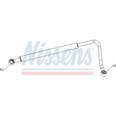 Nissens Ölleitung 935123 Nissens Ölleitung 935123