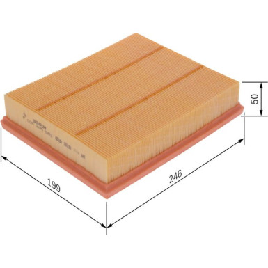 Luftfilter F 026 400 553 Luftfilter F 026 400 553
