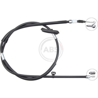A.B.S. Handbremsseil Seilzug Festellbremse K14011 A.B.S. Handbremsseil Seilzug Festellbremse K14011