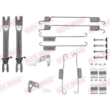 QUICK BRAKE Zubehörsatz, Bremsbacken 105-0030S-02