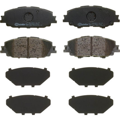BREMBO Bremsklötze VA P 83 175 BREMBO Bremsklötze VA P 83 175