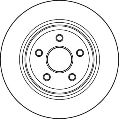 99 482 006 Bremsscheibe HA DF4979S 99 482 006 Bremsscheibe HA DF4979S