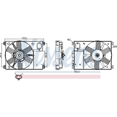 Kühlerlüfter PKW 85020