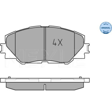 Bremsbelagsatz Toyota P. Rav4 Iii 2.0B/2.2D 06 MEYLE-ORIGINAL: True to OE 025 243 3717 Bremsbelagsatz Toyota P. Rav4 Iii 2.0B/2.2D 06 MEYLE-ORIGINAL: True to OE 025 243 3717