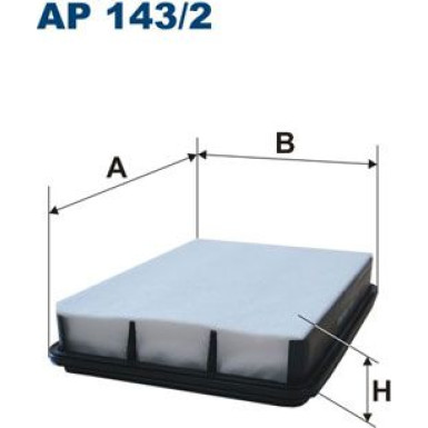 FILTRON Luftfilter AP 143/2