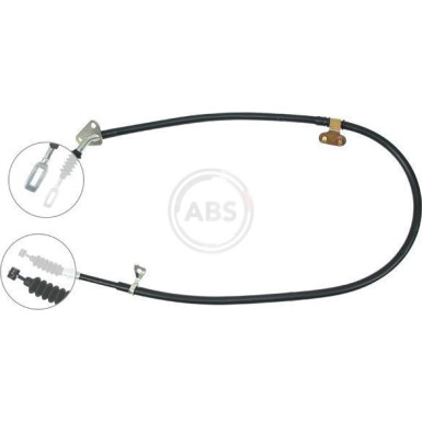 A.B.S. Handbremsseil Seilzug Festellbremse K11118 A.B.S. Handbremsseil Seilzug Festellbremse K11118