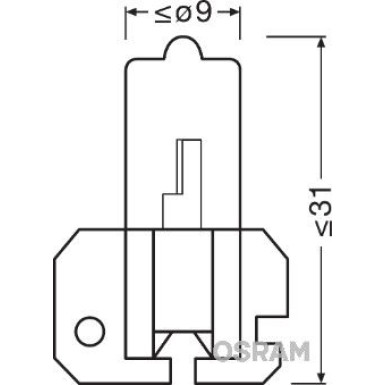Osram H2 24V 70W 511 Original Faltschachtel ORIGINAL 64175