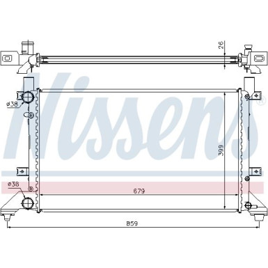 Wasserkühler PKW VW LT 96 65231A