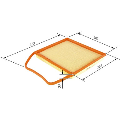 Luftfilter F 026 400 148 Luftfilter F 026 400 148