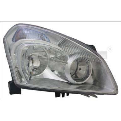 Scheinwerfer R H7/H7 +LWR +MOT NISSAN QASHQAI 2,07-4,10 4460,507,1