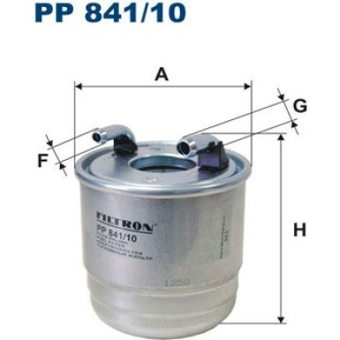FILTRON Kraftstofffilter PP 841/10