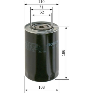 Kraftstofffilter FIAT,NEW HOLLAND,IVECO 50 1457429681