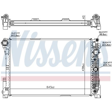 Wasserkühler PKW 67162 Wasserkühler PKW 67162