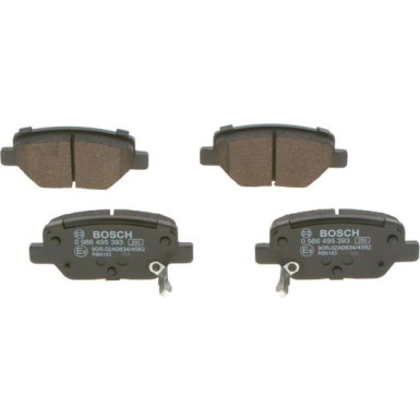 Bremsbelag 0 986 495 393 Bremsbelag 0 986 495 393