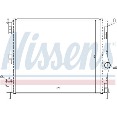 Wasserkühler PKW 637609 Wasserkühler PKW 637609