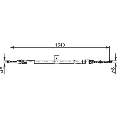 Handbremsseil li 1987477992 Handbremsseil li 1987477992