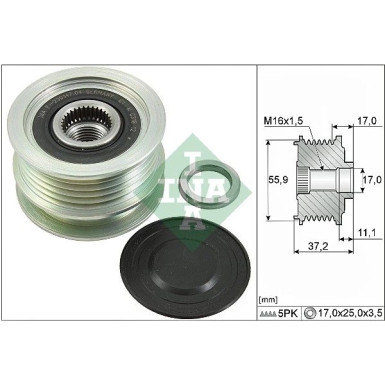 Generatorfreilauf 535 0116 10 Generatorfreilauf 535 0116 10