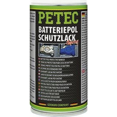 Petec Batteriepol - Schutzlack Spray 150ml BATTERIEPOLSCHUTZLACK SPRAY, blau 72650