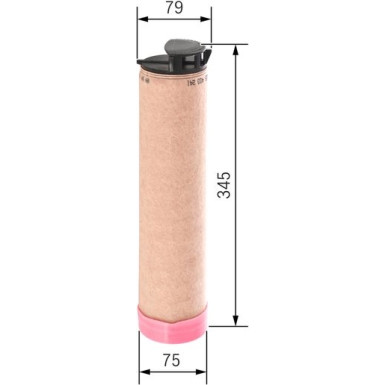 Sekundärluftfilter F 026 400 241 Sekundärluftfilter F 026 400 241