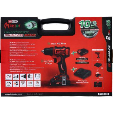 KS TOOLS Akkuschrauber 515.6300