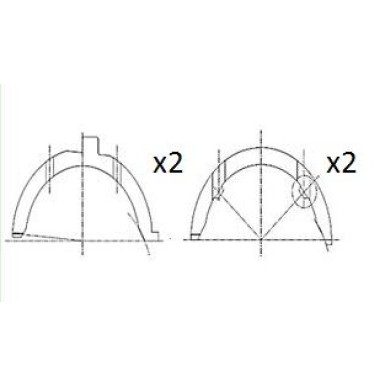 FAI AutoParts Distanzscheibe, Kurbelwelle BT3011-STD