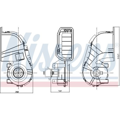 Innenraumgebläse Renault Clio II 01 87394 Innenraumgebläse Renault Clio II 01 87394